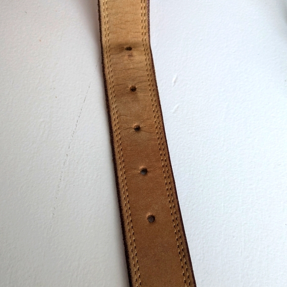 TIMBERLAND Tan Leather Belt - Picture 7 of 7